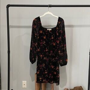 Les Serein | Dresses | Les Serein Janice Mesh Floral Long Sleave Maxi Dress  Xl Stitchfix | Poshmark